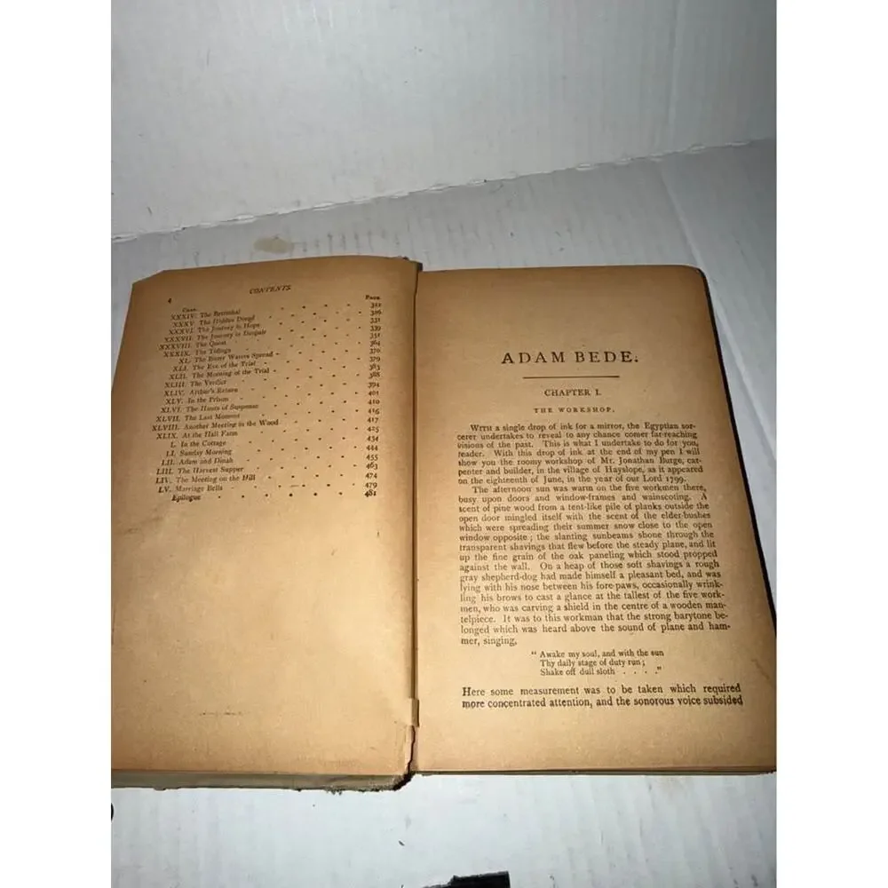 The Abbot by Sir Walter Scott – Antique Oxford Edition, Decorative Hardcover